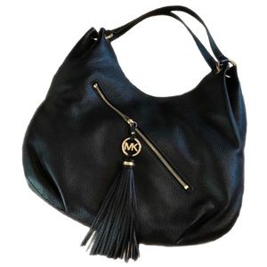 MK Charm Tassel LG Shoulder Bag